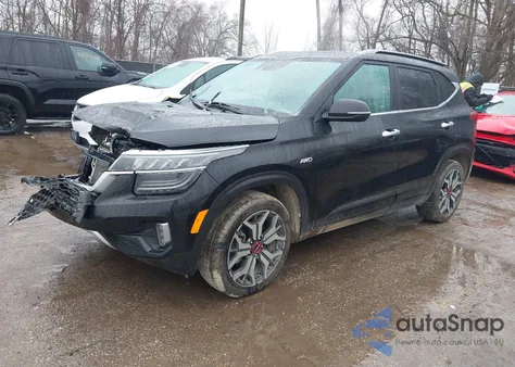 2022 Kia Seltos Sx Turbo из США, поврежденный, VIN KNDETCA29N7277906